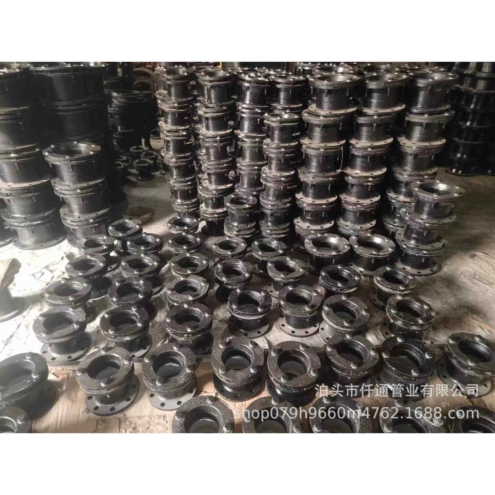 压兰甲甲管伸缩器球墨铸铁单法兰伸缩接头自来水管道伸缩器
