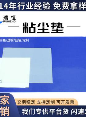 厂家可撕式蓝色除尘垫26*45 脚踏粘尘垫66x115cm无尘室粘尘垫