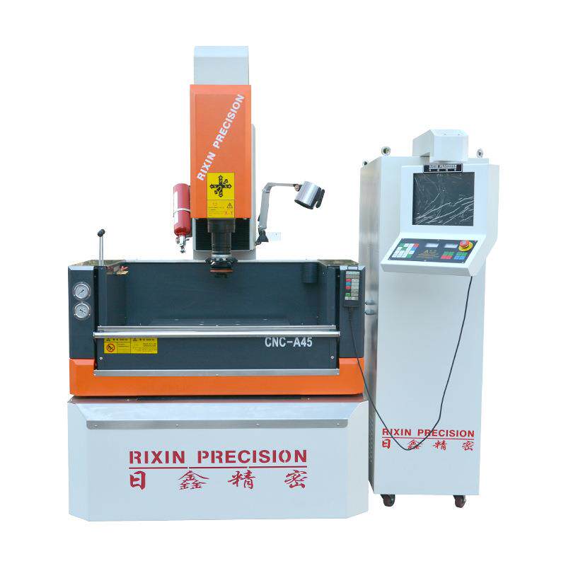 镜面火花机CNC-A45高精密三轴联动数控一体机穿孔石墨火花机设备