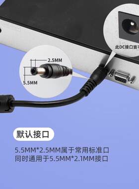 110/220V交换机54V电源适配器52V56V大功率POE模块集中供电6A2A3A