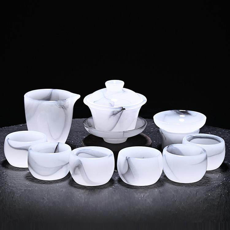 采购产品釉墨功夫茶具,家庭茶杯,可访问的豪华办公室使用,高雅