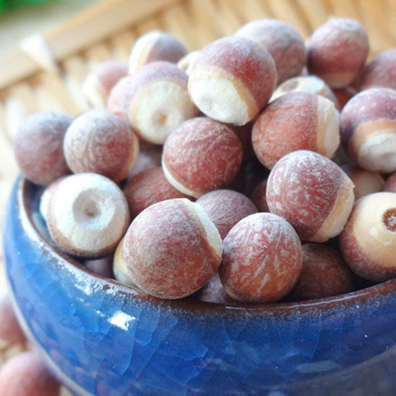 精挑无硫芡实米 鸡头米 新鲜红皮芡实仁 茨实 农家原色干货250g