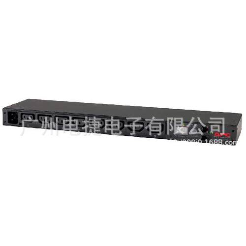 APC开关型PDU机架配电单元AP7921B 1U 16A (8)C13 2.5米 联保两年