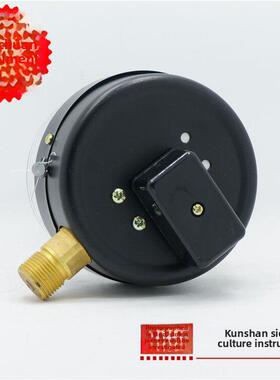 上海天川仪表/真空点进气点负压表Yxz-100 -0.1-0Mpa上下限位报警