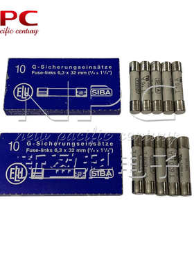 厂家直销SIBA保险丝6.3*32慢熔陶瓷保险管6.3x32 H500V T12500MA