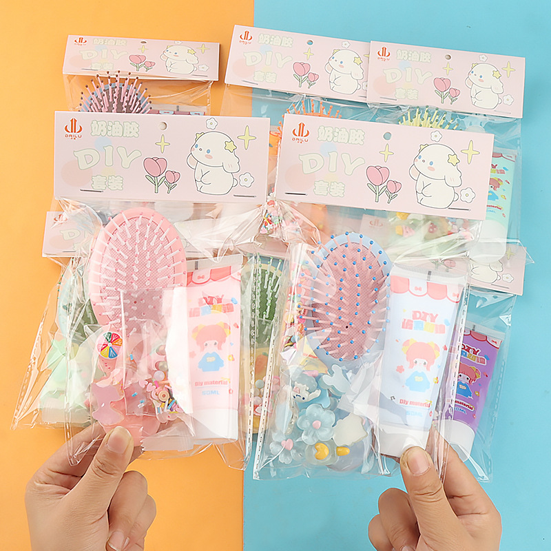 diy仿真奶油梳子其他DIY饰品配件