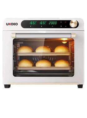 UKOEO 5A高比克5A烤箱42L大容量风炉平炉二合一家用独立控温电烤