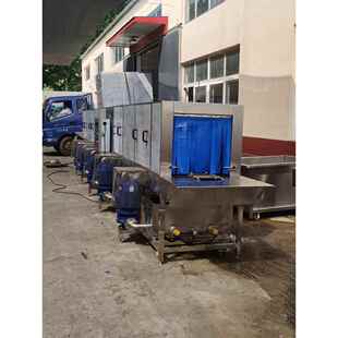 洗筐机商用周转筐清洗机自动蔬菜生鲜洗箱机喷淋配件托盘清洗设备