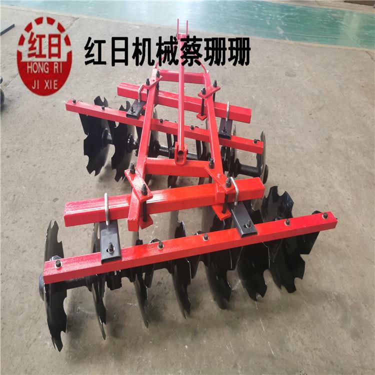 轻型圆盘耙拖拉机后悬挂轻型圆盘耙厂家供应各种型号圆盘耙