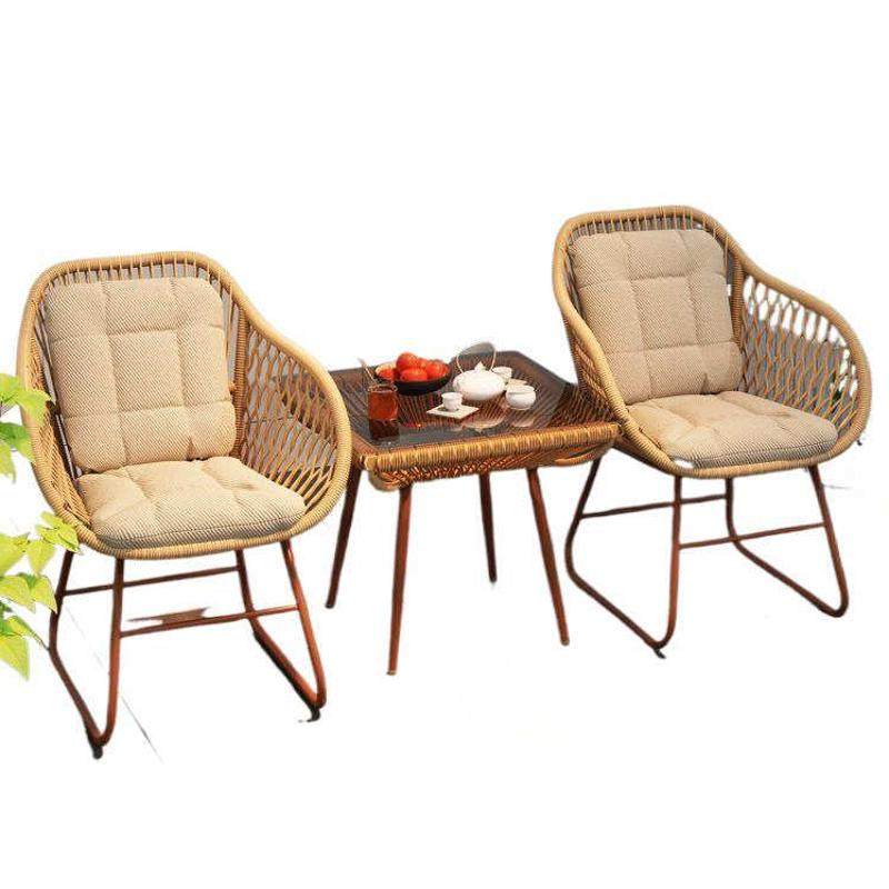 藤椅躺椅子茶几三件套装阳台茶桌户外庭院露天休闲折叠一桌二单椅,户外/登山/野营/旅行用品,户外桌椅套装,淘宝优惠券,粉丝福利购,淘宝优惠卷