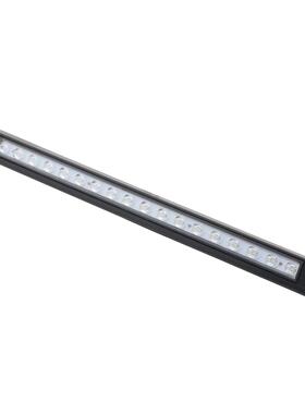 12-24V 房车游艇改装开关 18LED长条形车内照明灯 9W 黑色外壳