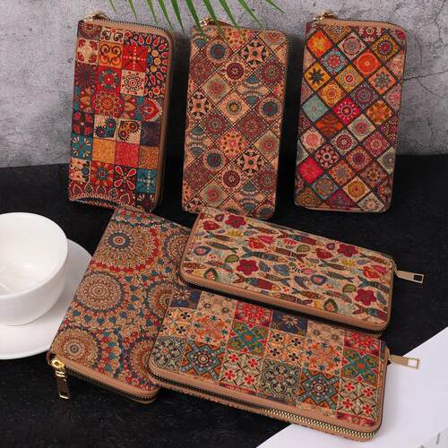 Retro Minimalist Long Wallet With Multifunctional And Large