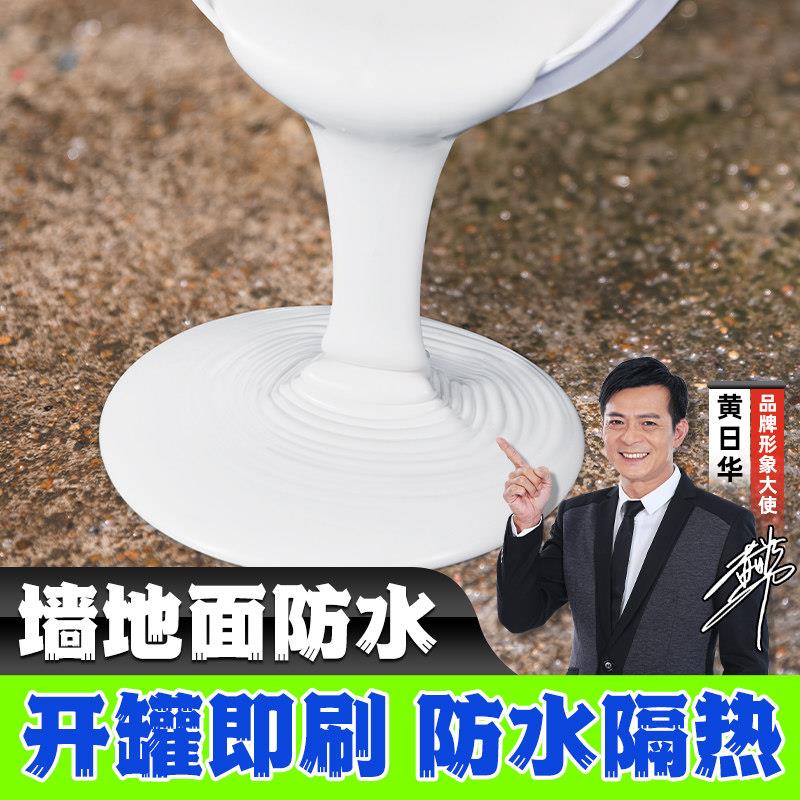 防水胶补漏裂缝渗水白墙屋顶防水材料丙烯酸墙面化妆室背水面涂料