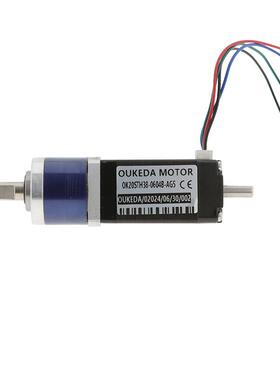 20行星减速步进电机双轴20齿轮箱减速电机20BYG38步进电机