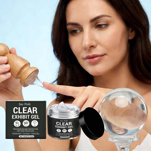 JUE FISH Transparent Display Adhesive - Suitable for various