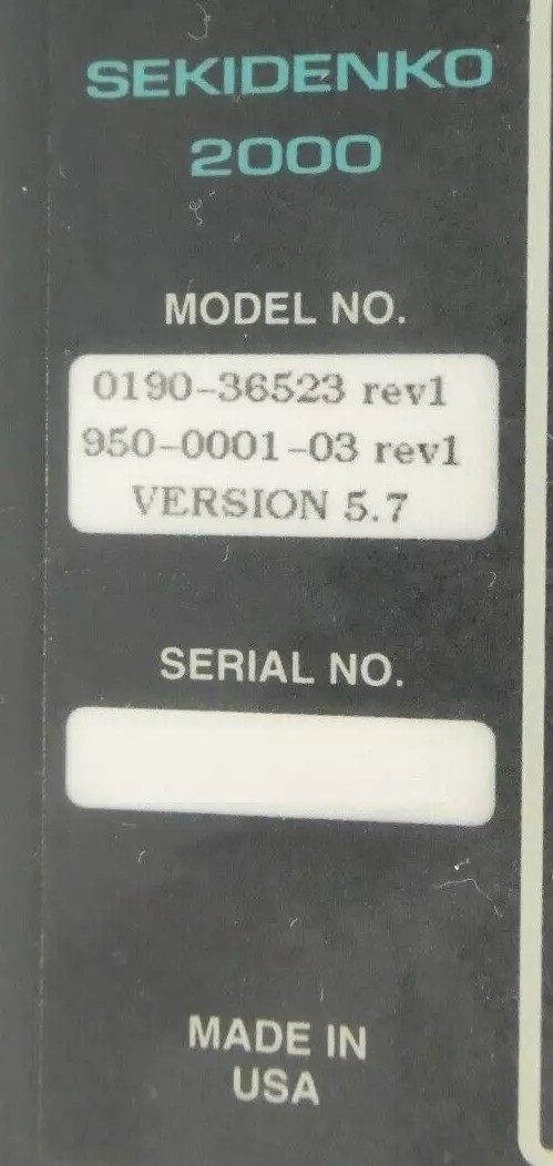 Sekidenko 950-0001-03 3-Channe