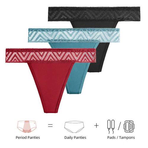 Women Period Panties 4-Layer LeakProof Menstrual Period Pant