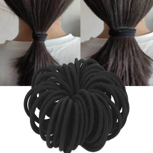 50pcs Women Girls Hair rubber bands Hair Tie Ropes Elastic H