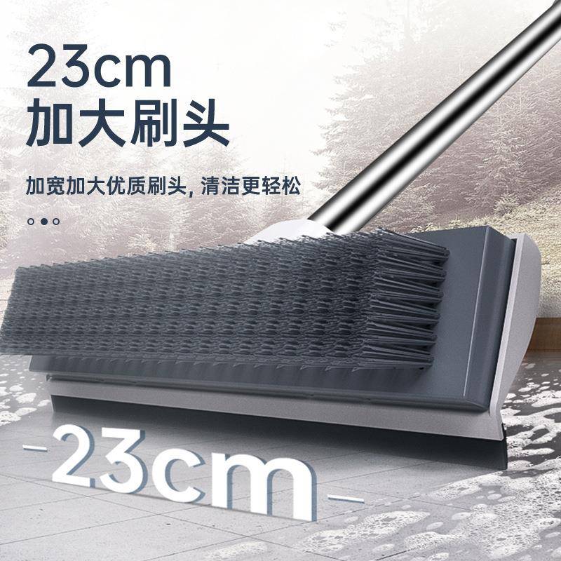 新款直销跨境家用刮刷两用地板刷清洁刷厕所浴室刷卫生间瓷砖刷