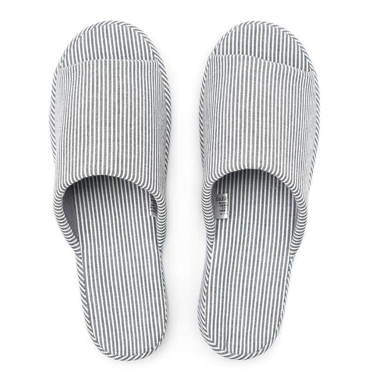 日式鞋底不沾灰透气水洗棉厚底拖鞋夏天居家情侣男女静音地板