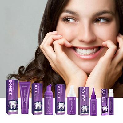 EELHOE Purple Toothpaste Series - Gentle Oral Cleanser for R