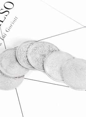 Antique coins, copper coins, nickel-silver coins, and silver