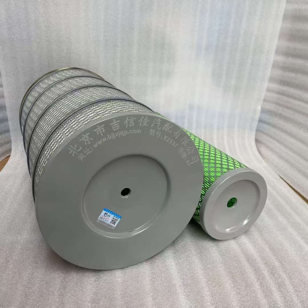 K2337空气滤芯适配于勇猛 牧神 收割机空滤 KW2337空气滤清器