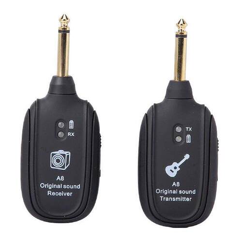 Guitar Transmitter Receiver Lightweight Rechargeable Guitar