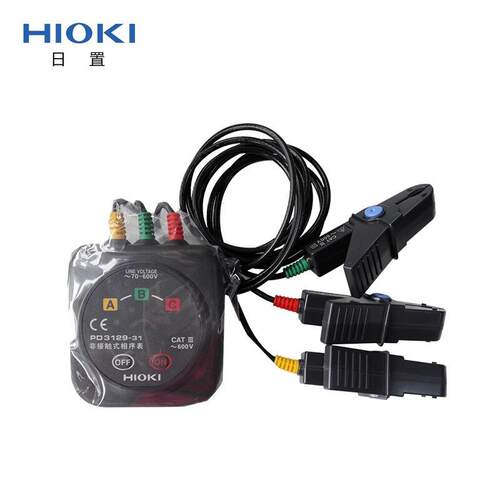 HI3KI日置电压相位计PD31299-31PD129-3O2非接触式相序表PD325-43