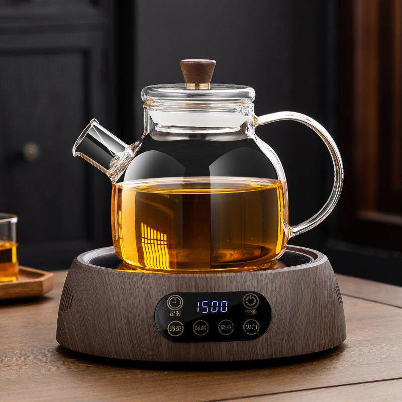 煮茶壶玻璃黑晶炉烧煮水壶大容量防爆茶具泡茶水果养生花茶壶套装