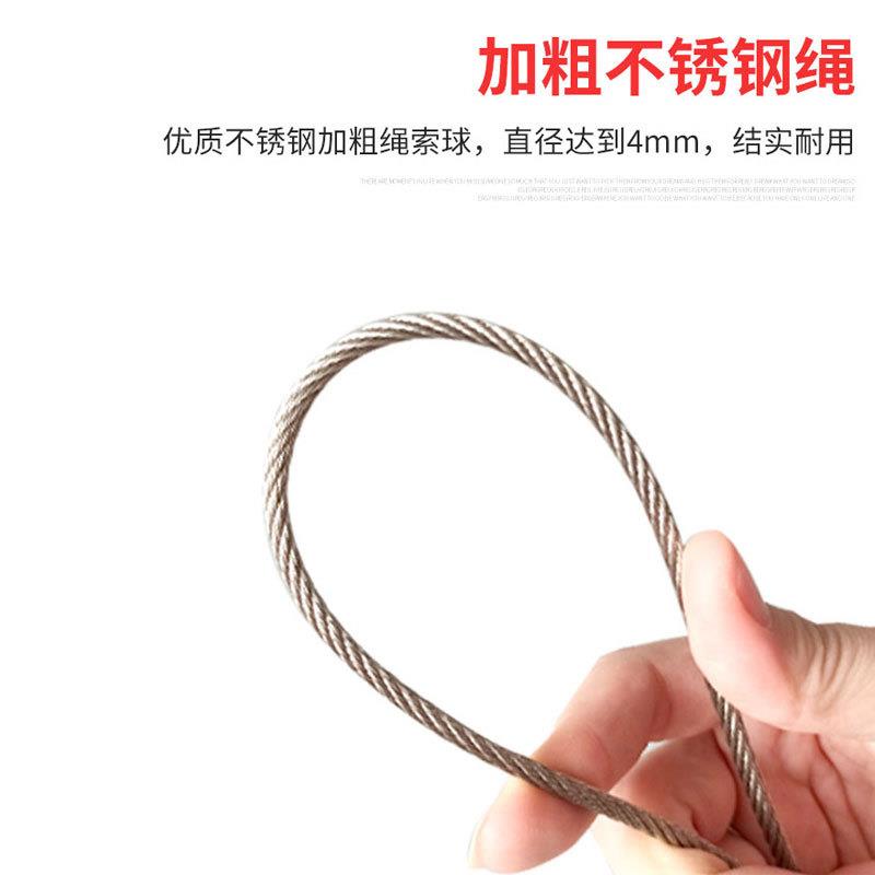 套猪器钢丝绳钢丝套猪用绳式套猪器棍式套猪杆保定器猪套子套狗器