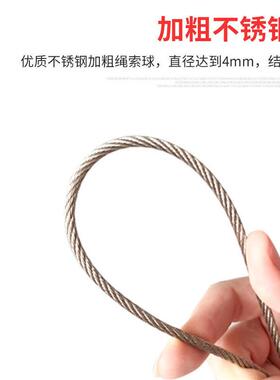 套猪钢丝器钢丝KNT套猪用绳套猪器棍式套猪杆保定式器绳猪套子套