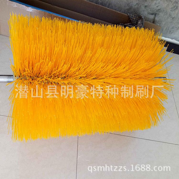 扫雪车尼丝滚刷混合型刷滚毛刷辊清洗多款龙刷辊异形金毛属轴毛刷