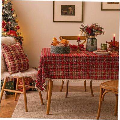 Christmas snowflake table cloth tablecloth various styles