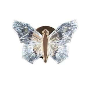 儿童房床头壁灯2023新款设计师网红蝴蝶楼梯走道少女生卧室装饰灯