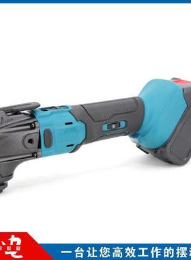 充电式大摆18022动功万用宝锂电铲修边机多功能电动切磨机木工修