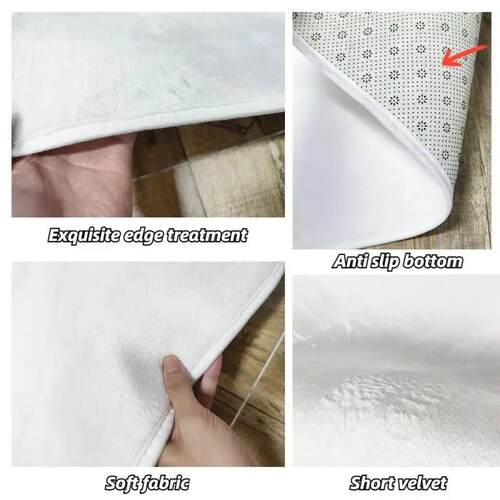 跨境Fender吉他主题芬达吉他印花法兰绒大地毯客厅卧室酒店装饰