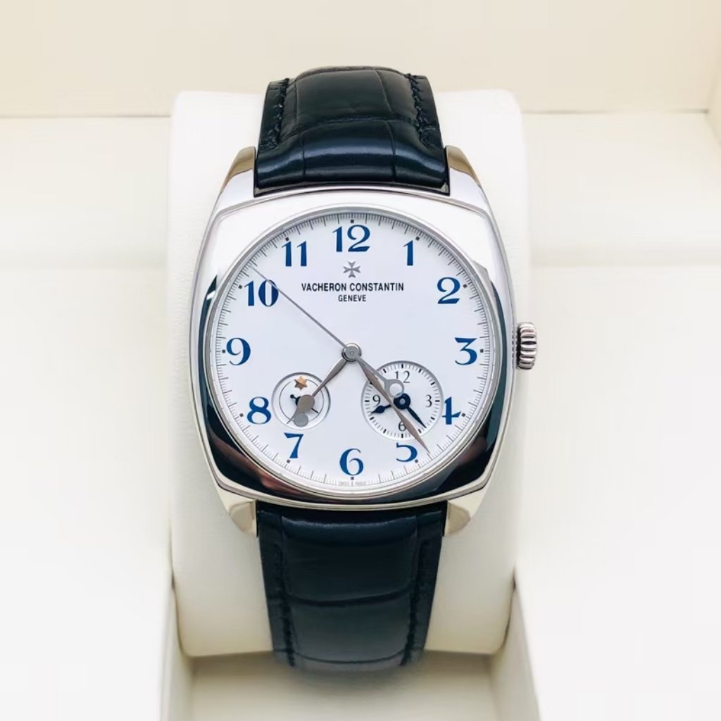 98新江诗丹顿和韵18k白金7810S/000G-B050自动机械40*49mm男表