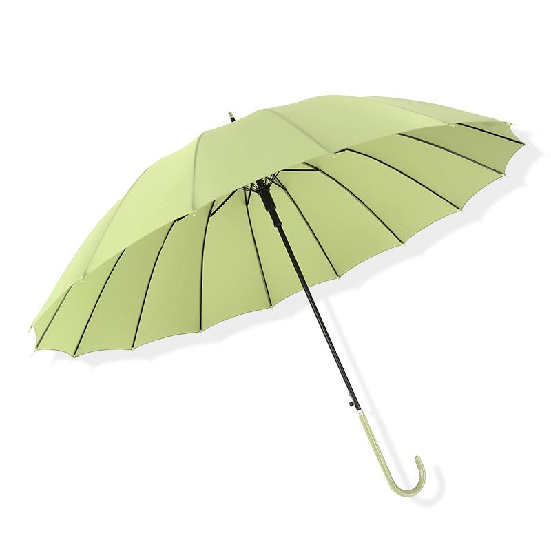 正品日1系自动长柄雨大号in女s风6骨弯伞钩森系抗风复古直杆定制l