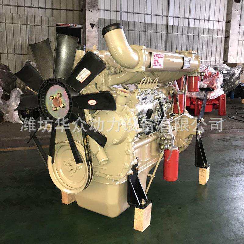 R6105ZD增压柴油机 200马力水泵动力 潍坊6缸水冷6108柴油发动机