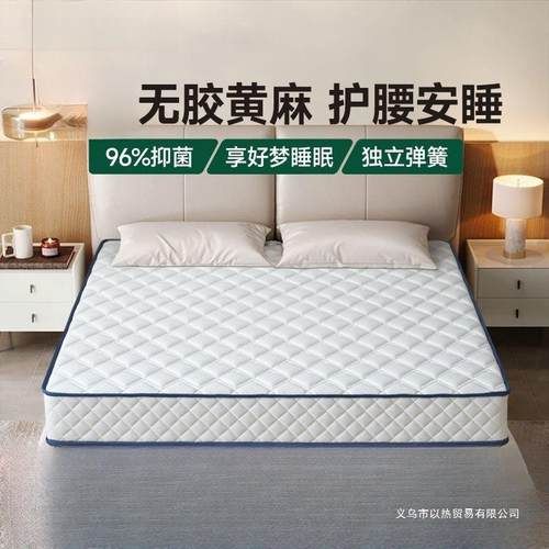 室内床垫天然黄麻弹簧床垫青少年棕垫偏硬垫子撑脊棕榈整张发货