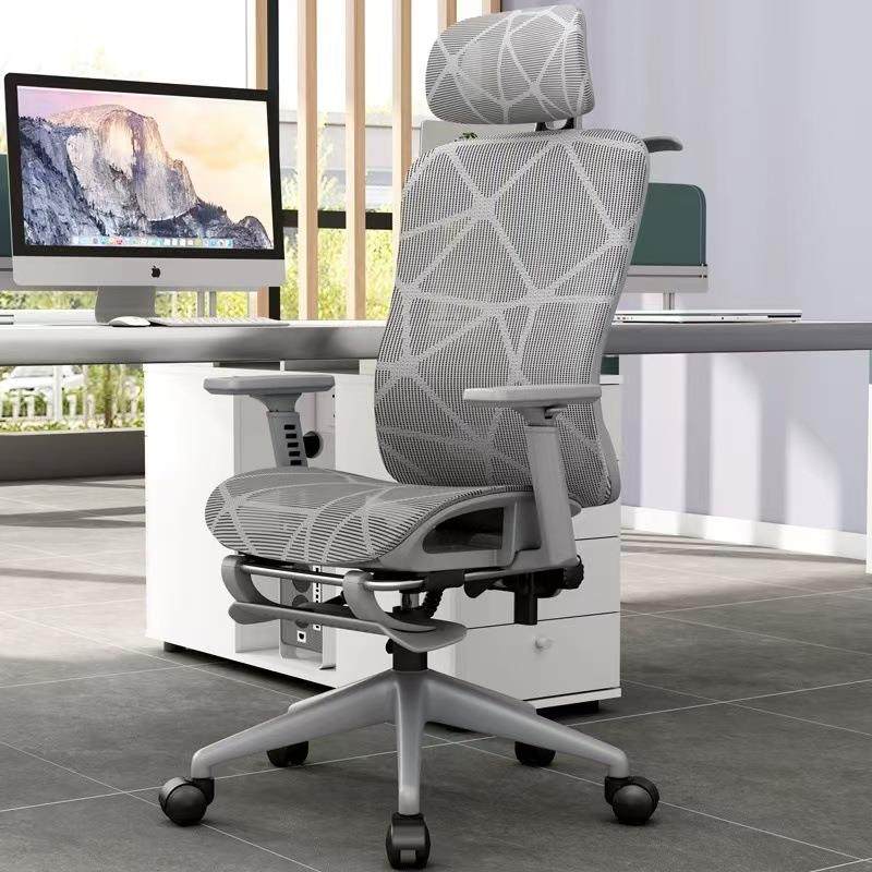 电脑椅家用舒适人体工学靠背椅可升降旋转久坐不累护腰可躺办公椅