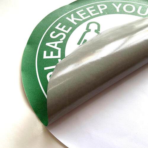 亚马逊跨境供应防疫地贴Social Distance商场距离地贴排队警示