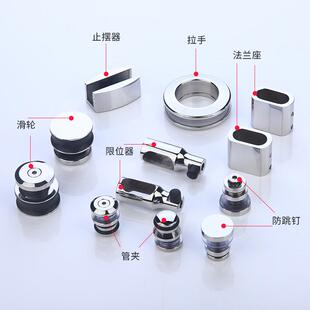 希比信不钢门玻璃移配件音滑锈轮推静拉门吊轮吊趟门BC-08401五金