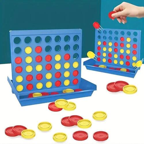 Four In A Row Bingo Chess Connect Classic Family Board Game
