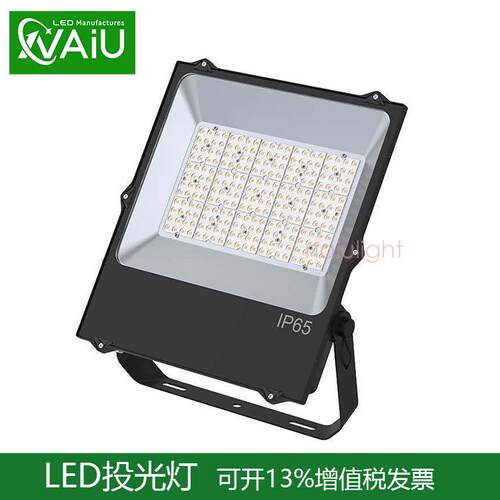 户外公园广场高杆50w100w泛光灯 3030+明纬150w200w防水led泛光灯