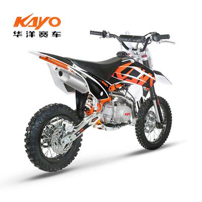KAYO两轮青少年越野摩托车TD125山地场地户外赛车电启动非上路