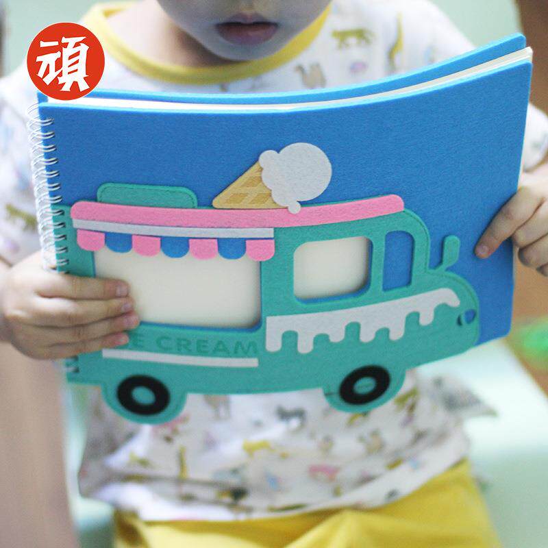 新款直销顽创意 车车大集结16K儿童绘画涂鸦幼儿园送孩子 本子文