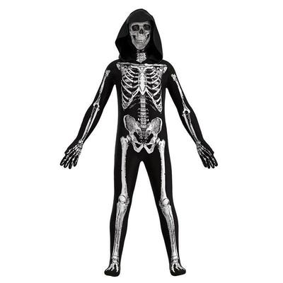 Halloween scary skeleton jumpsuit children