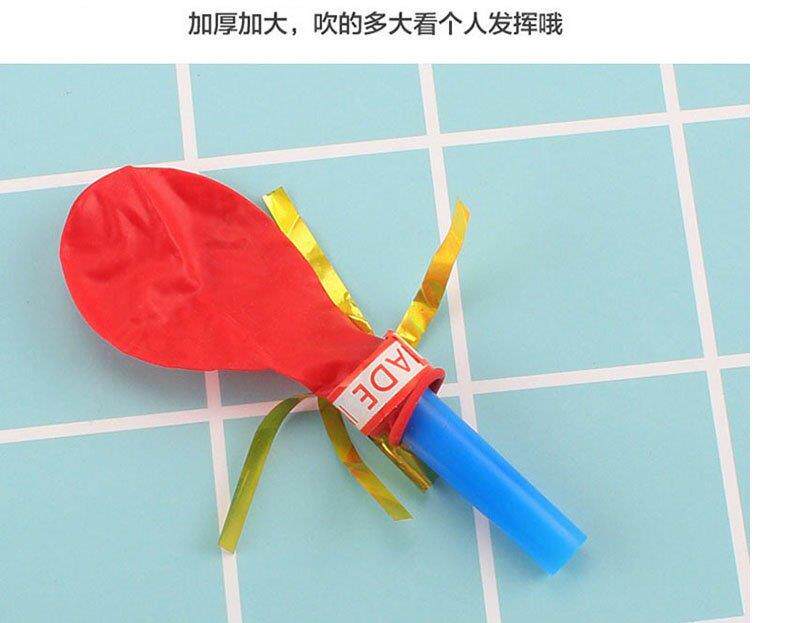 свисток 会叫的金丝口哨气球大小孩童卡通玩具吹龙吹吹卷生日派对哨子喇叭 Water de name snow